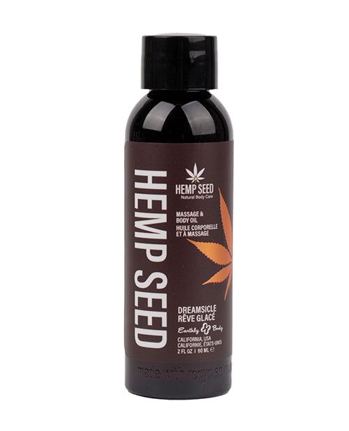 Earthly Body Massage &amp; Body Oil - 2 oz Dreamsicle