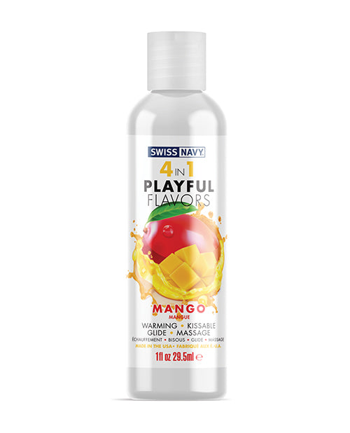 Swiss Navy Swiss Navy 4 in 1 Playful Flavors Mango