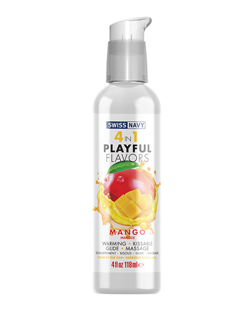 Swiss Navy Swiss Navy 4 in 1 Playful Flavors Mango - Image 2