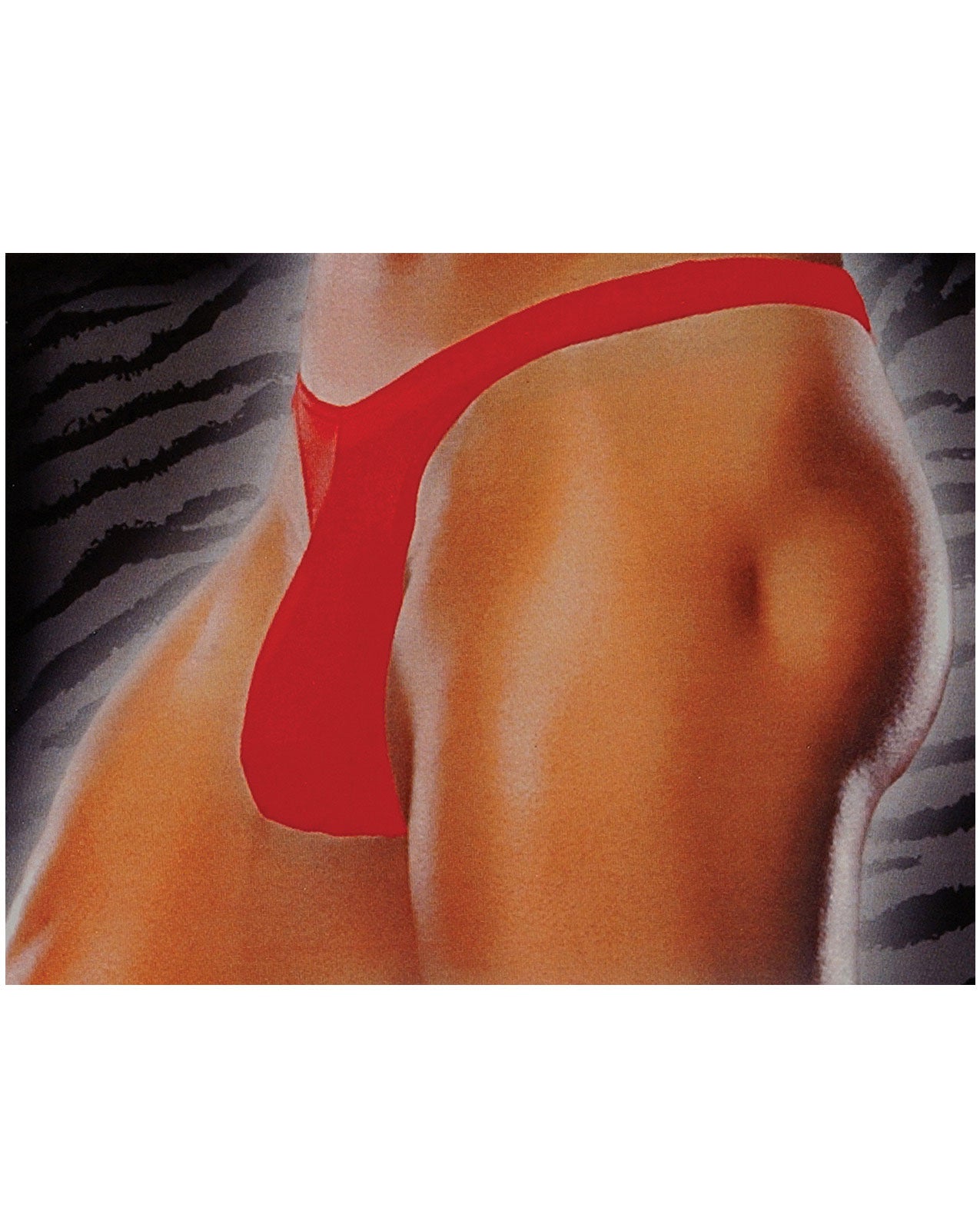 Male Power Bong Thong Red