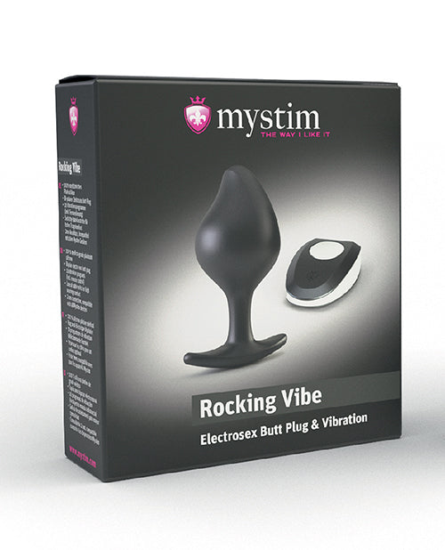 Mystim Rocking VIbe Silicone Buttplug Small