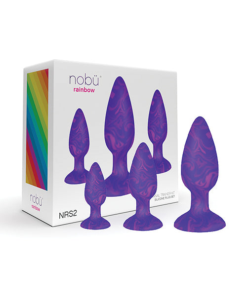 Nobu Rainbow Silicone Plug Set - Cosmic
