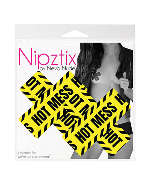 Neva Nude Blacklight Hot Mess X Pasties