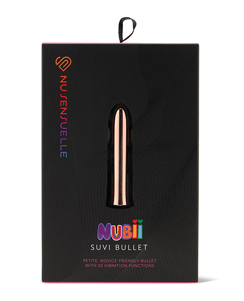 Nu Sensuelle Nubii 10 Function Bullet - Rose Gold