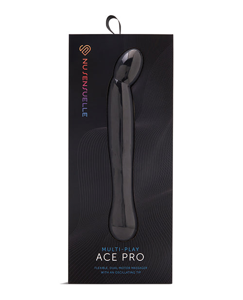 Nu Sensuelle Ace Pro Prostate &amp; G Spot Vibe - Black