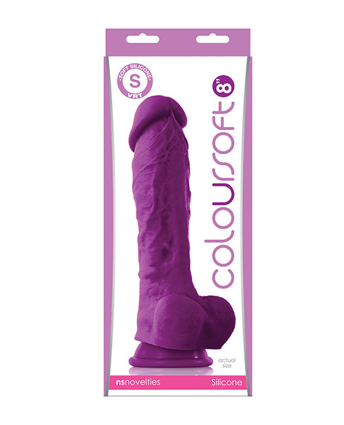 ColourSoft ColourSoft 8" Soft Dildo - Image 2