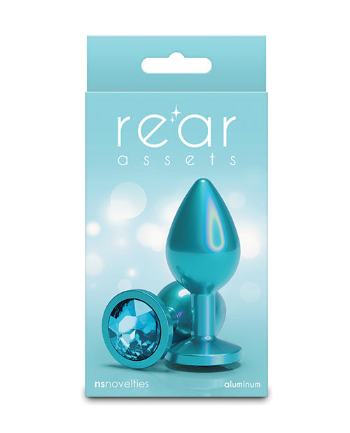 Rear Assets Rear Assets Medium w/Teal Gem