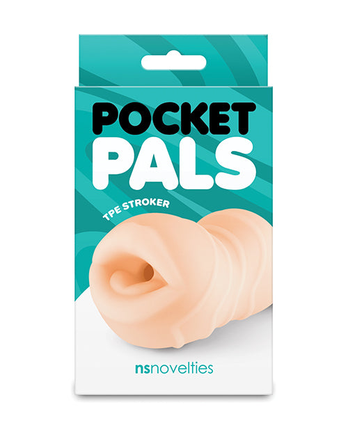 Pocket Pals Mouth Stroker - White