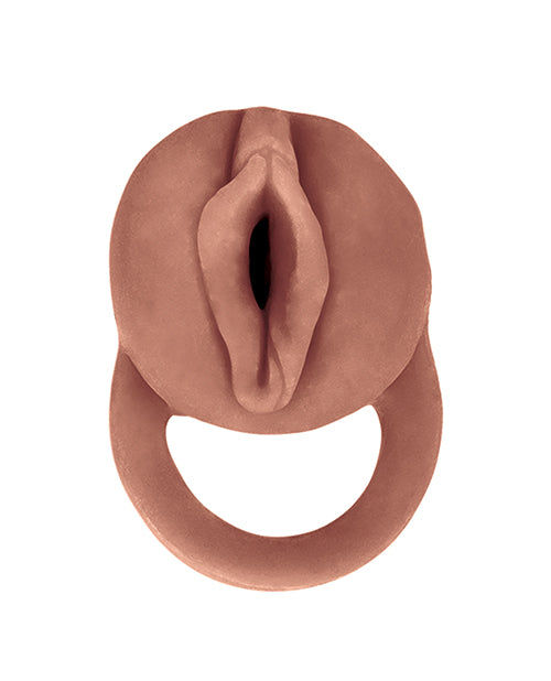 The Great Extender 2 in 1 7" Extender & Masturbator - Brown