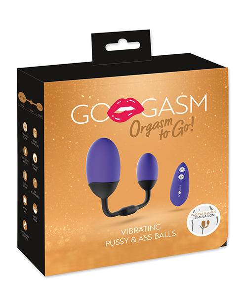 GoGasm Vibrating Pussy & Ass Balls