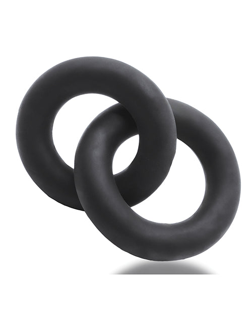 Oxballs Shackle Double Link&apos;d Cock &amp; Ball Rings - Special Edition Night