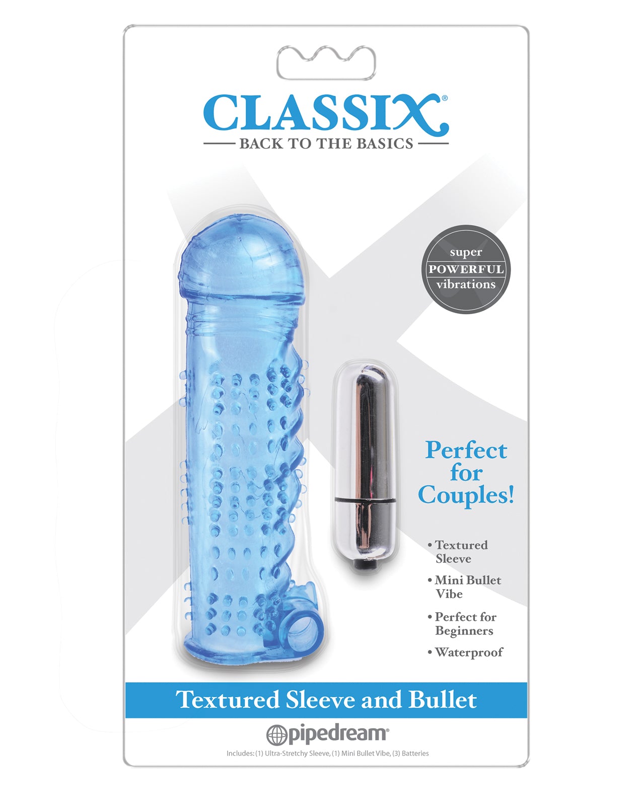 Classix Classix Textured Sleeve & Bullet