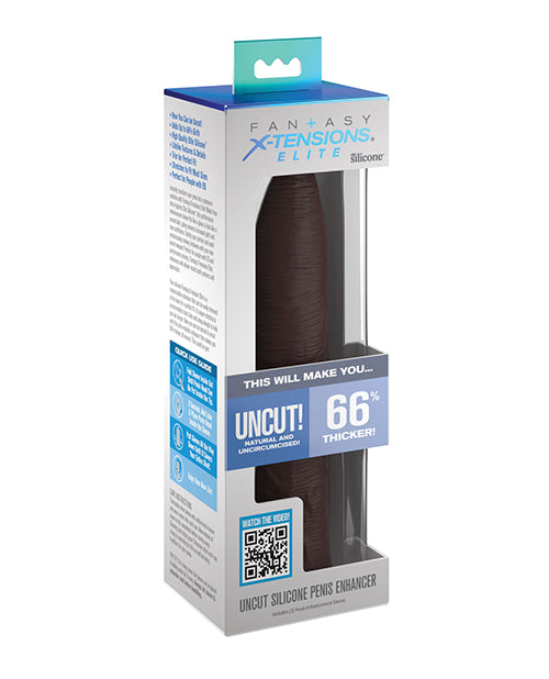 Fantasy X-tensions Elite Uncut 7&quot; Extension Sleeve - Brown