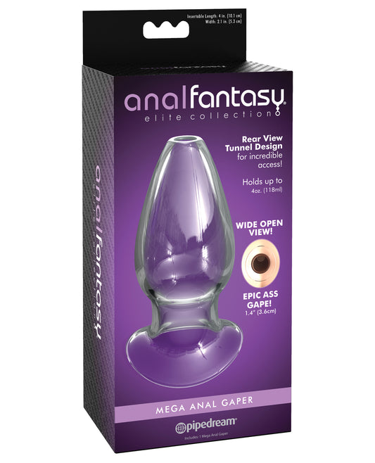 Anal Fantasy Elite Collection Anal Fantasy Elite Collection Mega Anal Glass Gaper