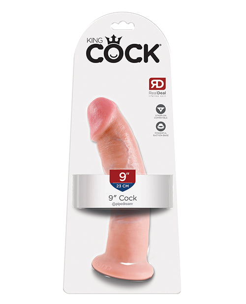 King Cock 9&quot; Cock - Flesh