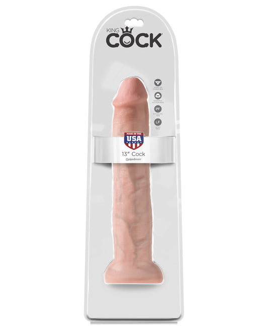 King Cock 13&quot; Cock - Flesh