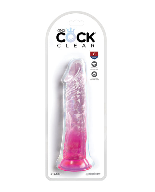 King Cock King Cock Clear 8" Cock