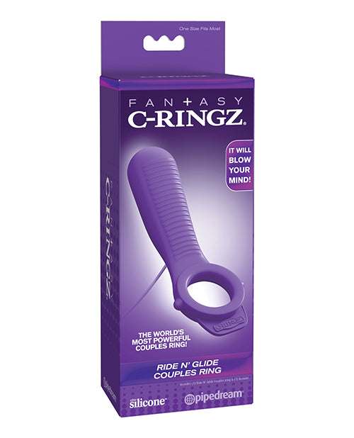 Fantasy C-Ringz Ride N&apos; Glide Couples Ring - Purple