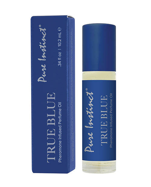 Pure Instinct Pheromone Perfume Oil Roll On - 10.2 ml True Blue