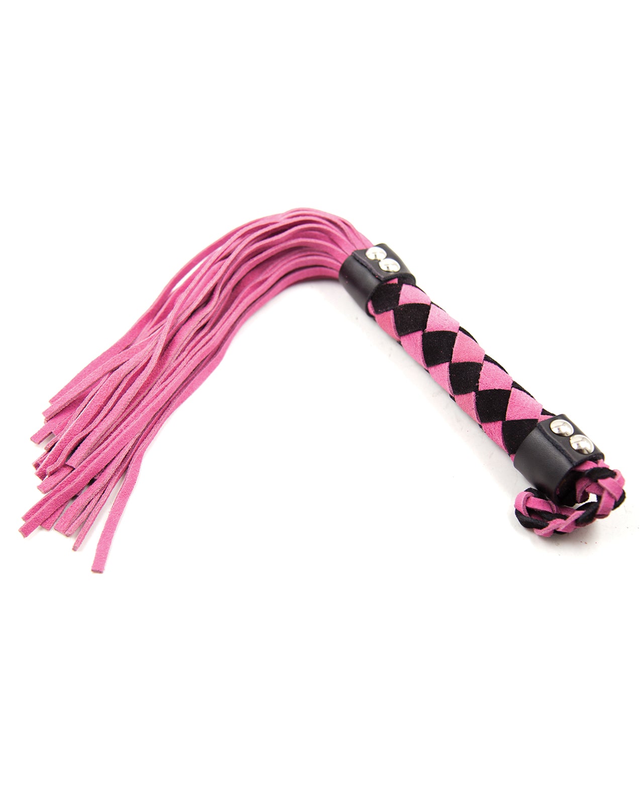 Plesur 15&quot; Leather Flogger - Pink