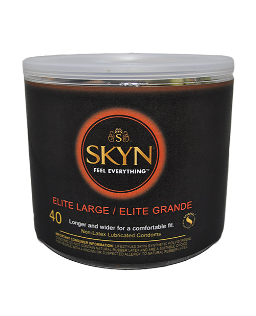 Lifestyles SKYN Elite Ultra Thin Condoms - Bowl of 40