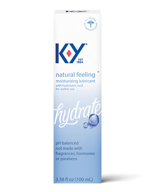 K-Y Natural Feeling w/Hyaluronic Acid - 3.38 oz