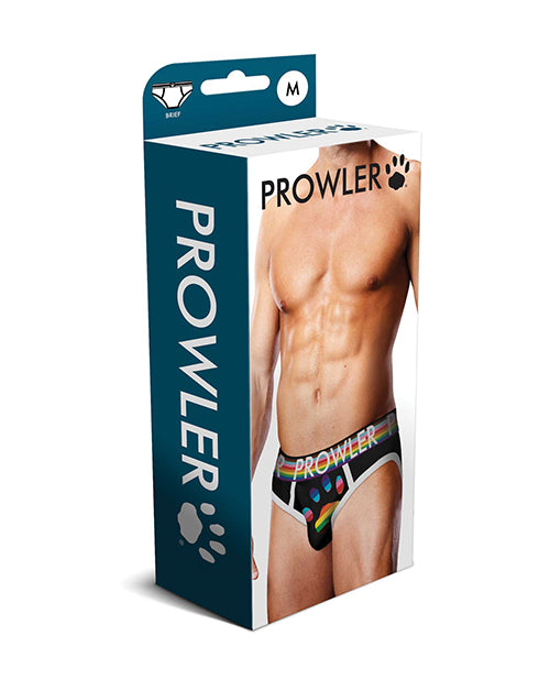 Prowler Oversized Paw Brief - Black/Multi SM