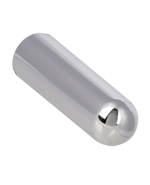 10 Function Rechargeable Bullet Stimulator - Silver