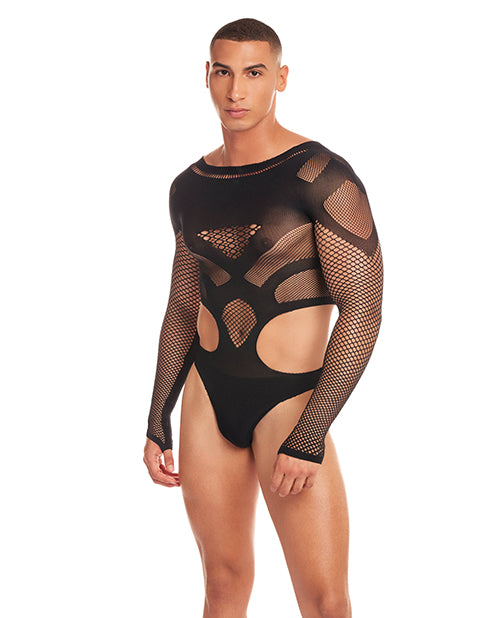 Rainbow Party Rainbow Party Out of Orbit Mesh Bodysuit