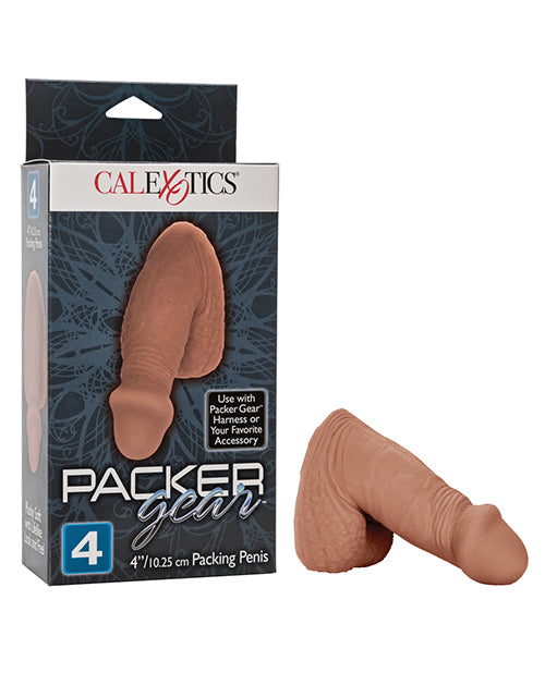 Packer Gear 4&quot; Packing Penis - Brown