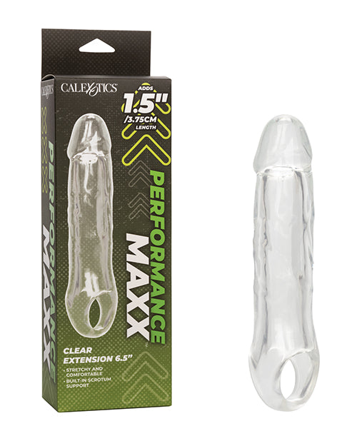 Performance Maxx 6.5&quot; Penis Extension - Clear