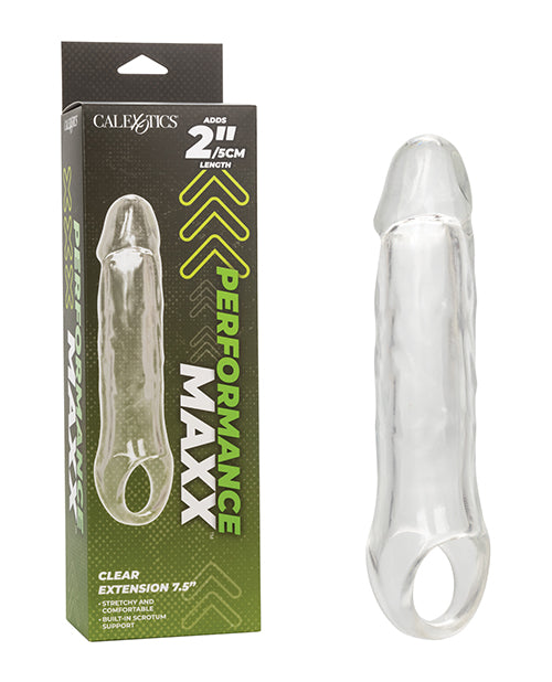 Performance Maxx 7.5&quot; Penis Extension - Clear