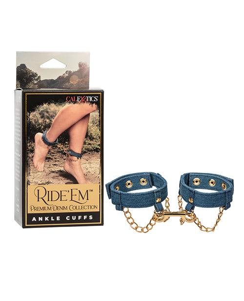 Ride Em Premium Denim Collection Ankle Cuffs