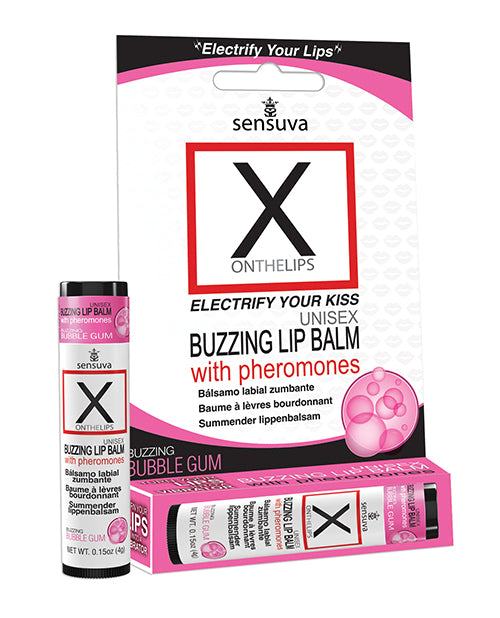 Sensuva X on the Lips w/Pheromones - Bubble Gum