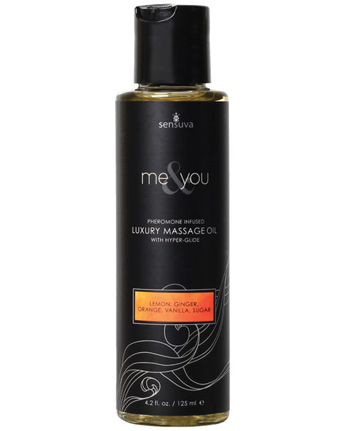 Sensuva Me &amp; You Massage Oil - 4.2 oz Lust in Paradise