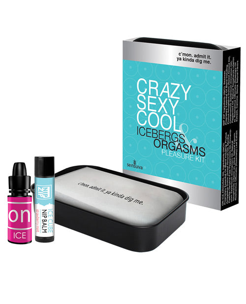 Sensuva Crazy Sexy Cool Icebergs &amp; Orgasms Pleasure Kit