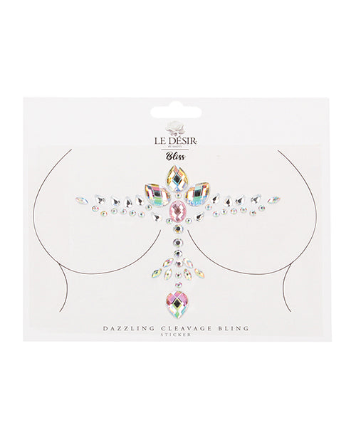 Le Desir by Shots Shots Bliss Dazzling Cleavage Bling Sticker O/S