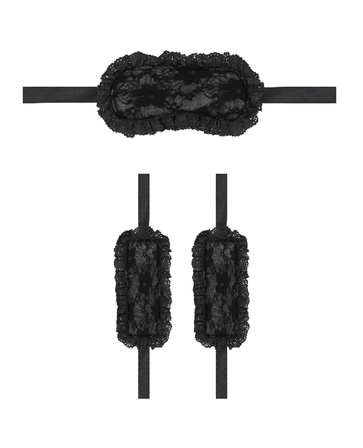 Shots Ouch Introductory Bondage Kit #7 - Black
