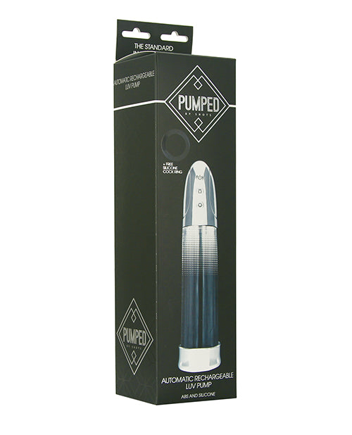 Shots Pumped Automatic Rechargeable Luv Pump - Transparent
