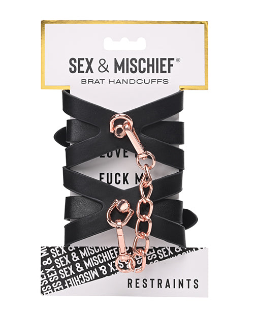 Sex &amp; Mischief Brat Handcuffs