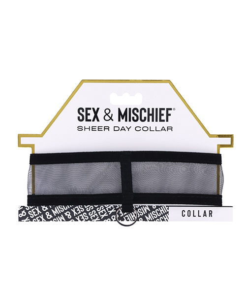 Sex &amp; Mischief Sex & Mischief Sheer Day Collar