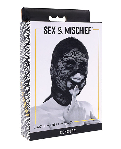 Sex &amp; Mischief Lace Hush Hood