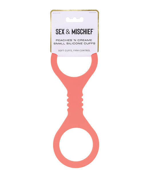 Sex & Mischief Peaches n CreaMe Small Silicone Cuffs