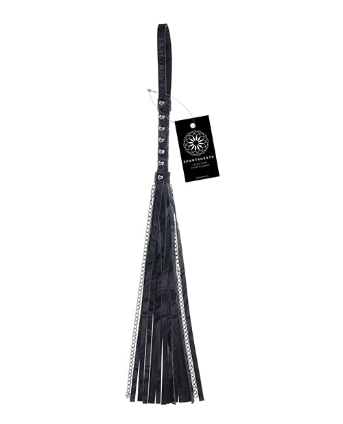 Sportsheets Sportsheets Velvet Noir Chain Flogger