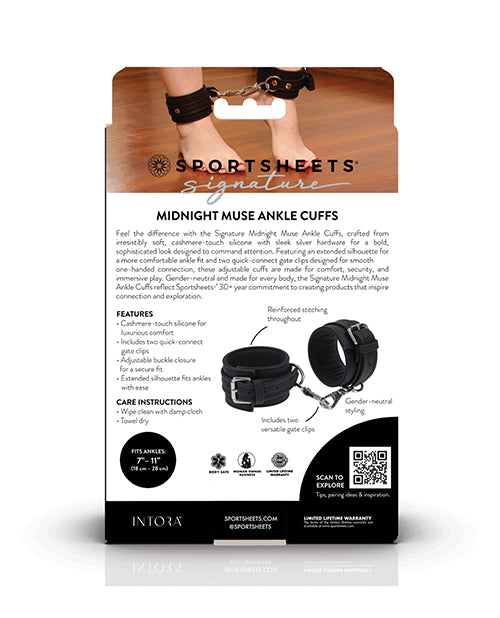 Signature Midnight Muse Ankle Cuffs