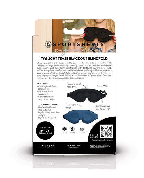 Signature Twilight Tease Blackout Blindfold