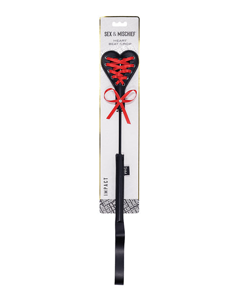 Sex &amp; Mischief Heart Beat Crop