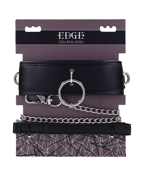Edge Collar &amp; Leash - Black