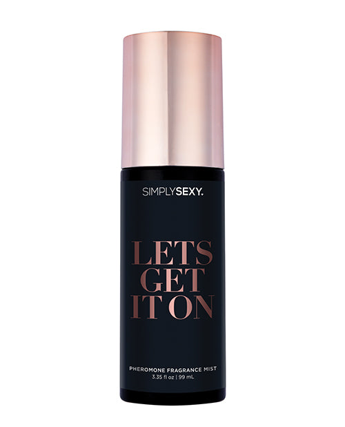 Simply Sexy Pheromone Body Mist - 3.35 oz Let&apos;s Get It On