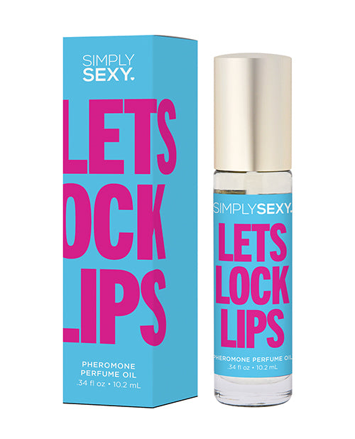 Simply Sexy Pheromone Perfume Oil Roll On - .34 oz Let&apos;s Lock Lips
